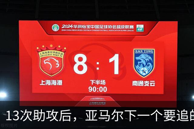 13次助攻后，亚马尔下一个要追的是贝克汉姆的14次